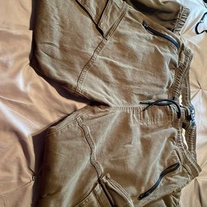 Mens Olive Joggers